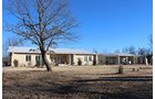 Tract 4 - House & Garage - OKLAHOMA LAND & REAL ESTATE AUCTION, 438 +/- Acres offered in 13 Tracts